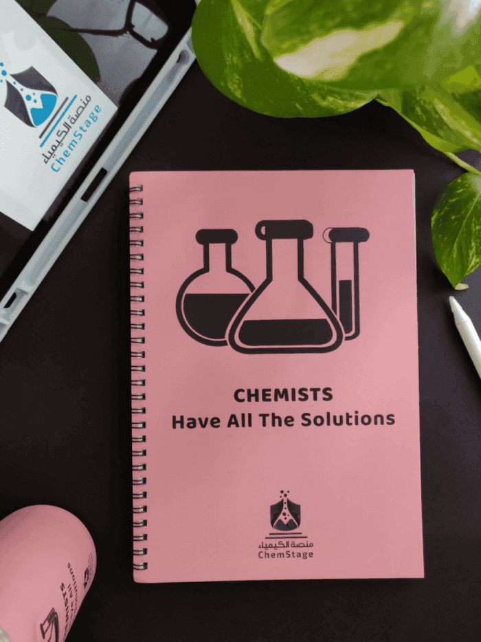 Spiral Notebook with Chemical Design - Image 2